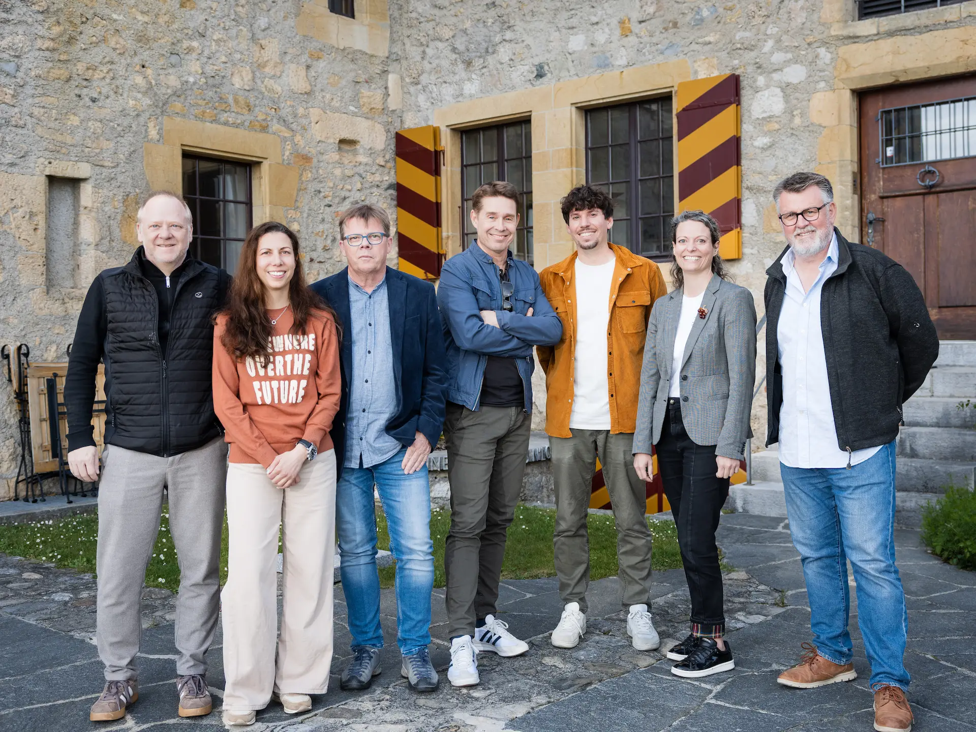 Photo des 7 membres du comité